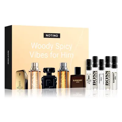 Beauty Discovery Box Notino Woody Spicy Vibes for Him szett uraknak