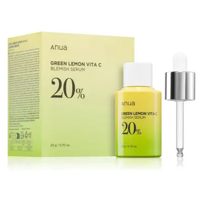 Anua Green Lemon Vita C Blemish Serum Mask fehérítő gézmaszk a ráncok ellen 25 ml