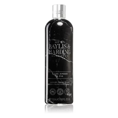 Baylis & Harding Elements Dark Amber & Fig fényűző tusfürdő gél 500 ml