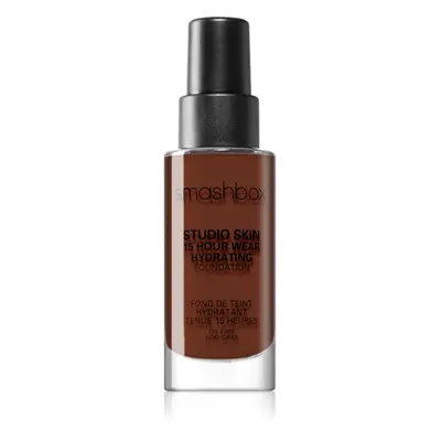 Smashbox Studio Skin 24 Hour Wear Hydrating Foundation hidratáló alapozó árnyalat 4.5 Very Deep 