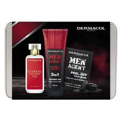 Dermacol Men Agent Eternal Victory ajándékszett (testre és arcra) uraknak