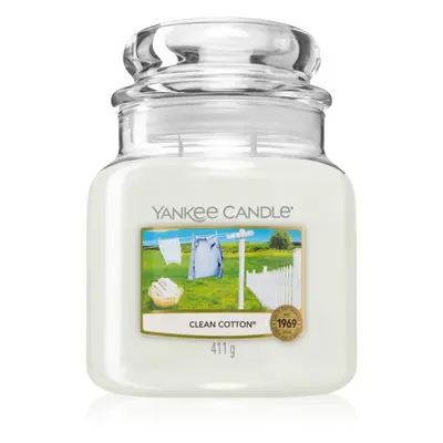 Yankee Candle Clean Cotton illatgyertya 411 g