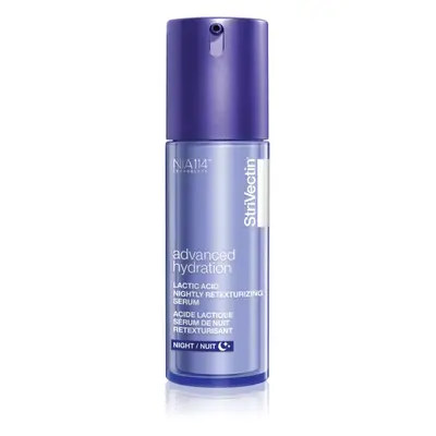 StriVectin Advanced Hydration Lactic Acid Nightly Retexturizing Serum éjszakai szérum a bőr fels