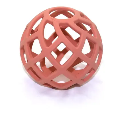 O.B Designs Eco-Friendly Teether Ball rágóka Blush 3m+ 1 db