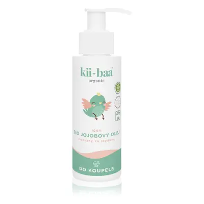 kii-baa® organic 100% Bio Oil Jojoba fürdő olaj gyermekeknek születéstől kezdődően 100 ml