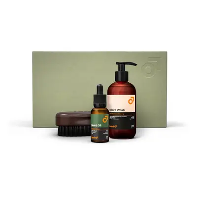 Beviro Bergamia Wood Beard Care Kit ajándékszett (szakállra)