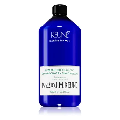 Keune 1922 Refreshing Shampoo energizáló sampon a haj megerősítésére 1000 ml