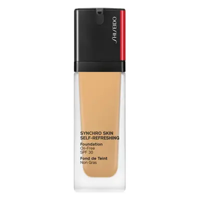 Shiseido Synchro Skin Self-Refreshing Foundation tartós alapozó SPF 30 árnyalat 340 Oak 30 ml