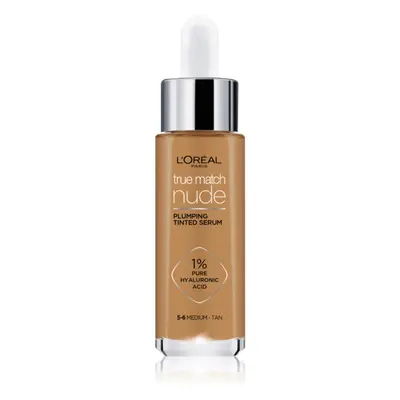 L’Oréal Paris True Match Nude Plumping Tinted Serum szérum egységesíti a bőrszín tónusait árnyal