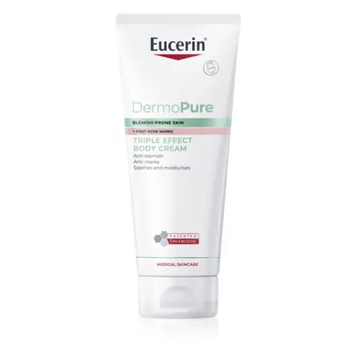 Eucerin DermoPure testápoló krém hármas hatással 200 ml