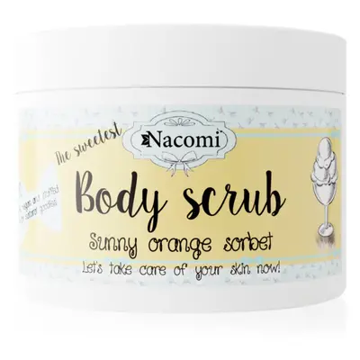 Nacomi The Sweetest Sunny Orange Sorbet testpeeling 200 g