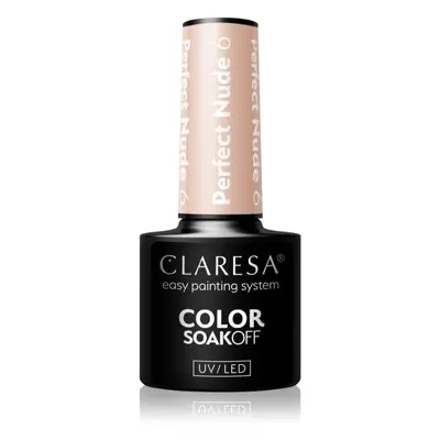 Claresa SoakOff UV/LED Color Perfect Nude géles körömlakk árnyalat 6 5 g