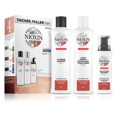 Nioxin System 4 Color Safe ajándékszett festett hajra 3 db