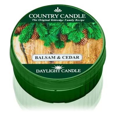 Country Candle Balsam & Cedar teamécses 42 g