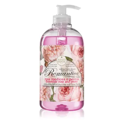 Nesti Dante Romantica Florentine Rose and Peony folyékony szappan 500 ml