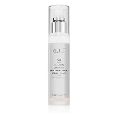 Keune Care Keratin Smooth Serum szérum a hajra keratinnal és argán olajjal 25 ml