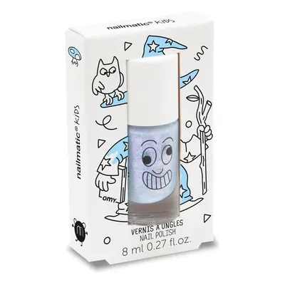 Nailmatic Kids körömlakk gyermekeknek árnyalat Merlin - pearly blue 8 ml