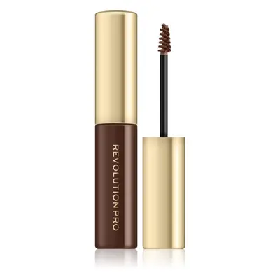 Revolution PRO Brow Volume And Sculpt Gel szemöldökzselé dúsító és formásító árnyalat Warm Brown