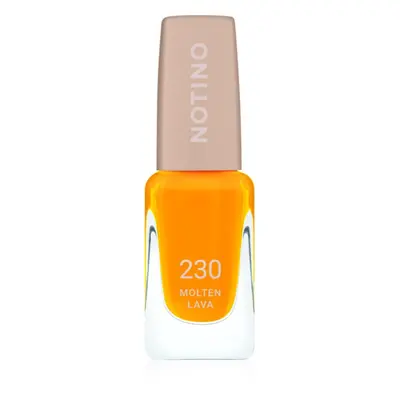 Notino Gel Effect Nail Polish körömlakk géles hatással 230 Molten Lava 10 ml