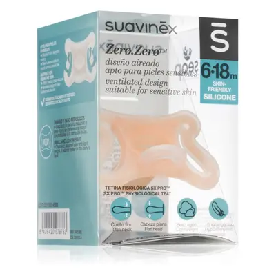 Suavinex Zero Zero Physiological Teat cumi 6-18 m 1 db