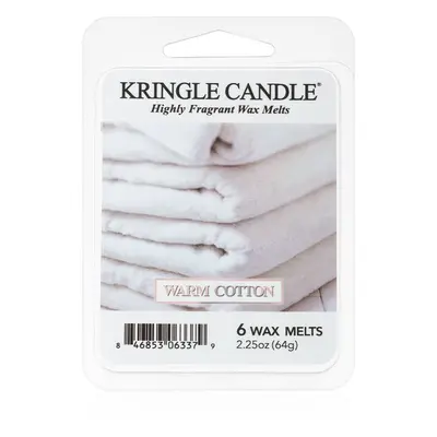 Kringle Candle Warm Cotton illatos viasz aromalámpába 64 g