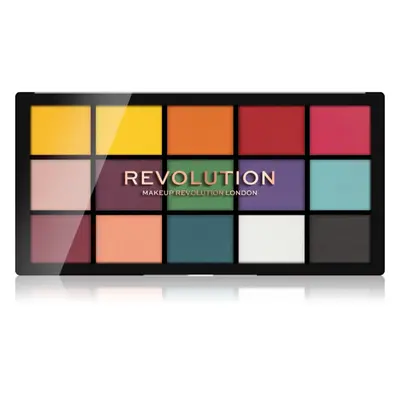 Makeup Revolution Reloaded szemhéjfesték paletta árnyalat Marvellous Mattes 15x1,1 g