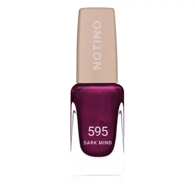 Notino Gel Effect Nail Polish körömlakk géles hatással 595 Dark Mind 10 ml