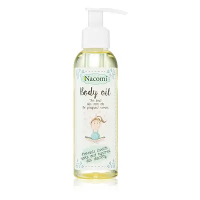 Nacomi PREGNANCY FRIENDLY SKIN CARE testolaj várandósoknak 150 ml