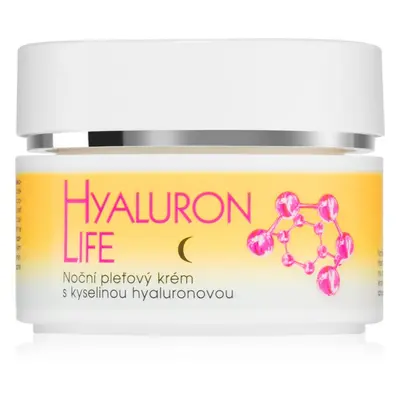 Bione Cosmetics Hyaluron Life éjszakai arckrém hialuronsavval 51 ml