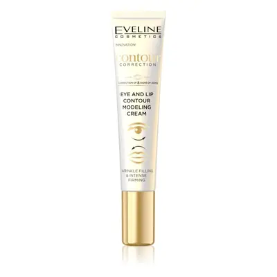 Eveline Cosmetics Contour Correction liftinges feszesítő krém a szemre és a szájra 20 ml