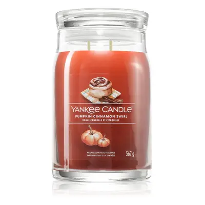 Yankee Candle Pumpkin Cinnamon Swirl illatgyertya 567 g