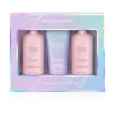 Baylis & Harding Jojoba, Vanilla & Almond Oil ajándékszett (hölgyeknek) mandulaolajjal