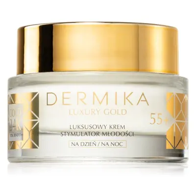 Dermika Luxury Gold fiatalító krém 55+ 50 ml