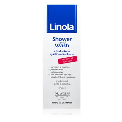 Linola Shower and Wash hipoallergén tusfürdő 300 ml