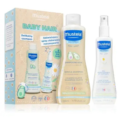 Mustela Bébé Baby Hair ajándékszett (gyermekeknek születéstől kezdődően)