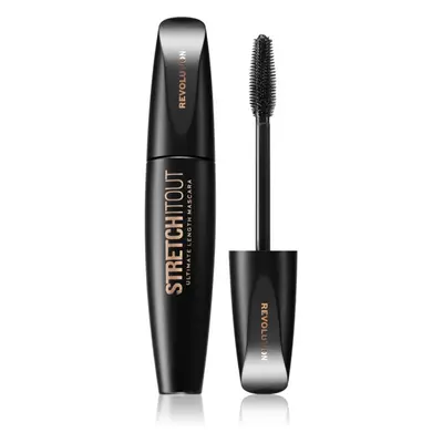 Makeup Revolution Stretch It Out szempillaspirál az extra hosszú pillákért árnyalat Black 8 ml