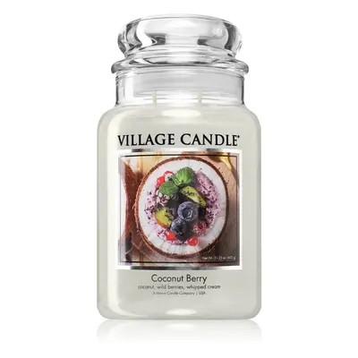 Village Candle Coconut Berry illatgyertya 602 g