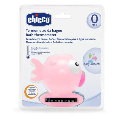 Chicco Baby Moments lázmérő fürdőbe Pink 1 db