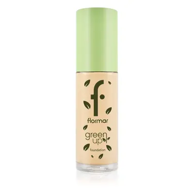 flormar Green Up Foundation mattító alapozó árnyalat 030 Light Beige 30 ml