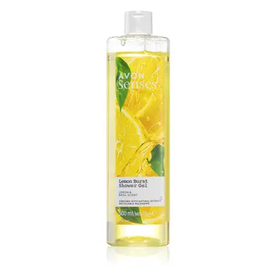 Avon Senses Lemon Burst felfrissítő tusfürdő gél 500 ml