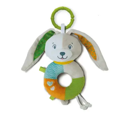 Clementoni Baby Lovely Soft Bunny Rattle csörgő 1 db