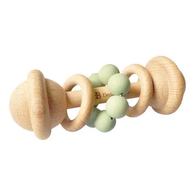 O.B Designs Rattle Toy csörgő Sage 3m+ 1 db