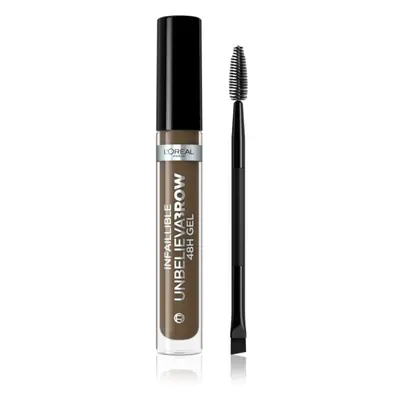 L’Oréal Paris Unbelieva Brow hosszantartó szemöldök gél árnyalat 5.0 Light Brunette 3,4 ml