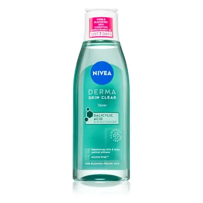 Nivea Derma Skin Clear tisztító arcvíz 200 ml