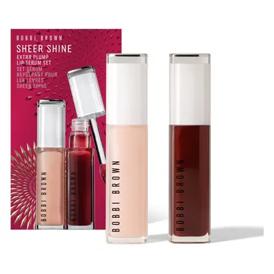 Bobbi Brown Holiday Sheer Shine Extra Plump Lip Serum Set hidratáló szájfény szett