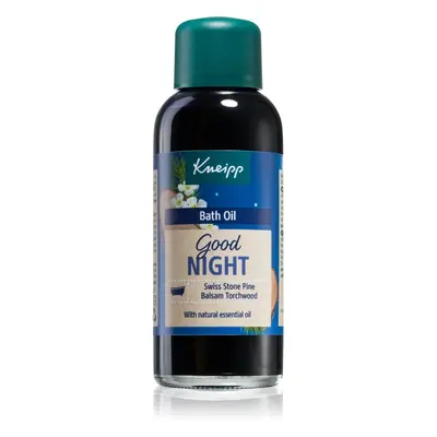 Kneipp Good Night nyugtató fürdőolaj Swiss Stone Pine & Balsam Torchwood 100 ml