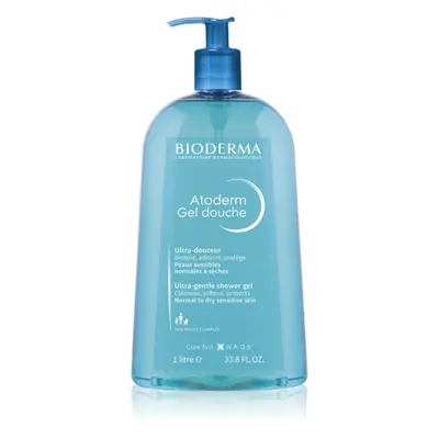 Bioderma Atoderm Gel gyengéd tusfürdő gél száraz és érzékeny bőrre 1000 ml