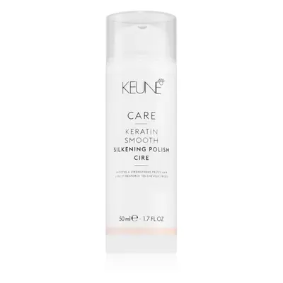 Keune Care Keratin Smooth Silk Polish kisimító krém a rakoncátlan hajra 50 ml