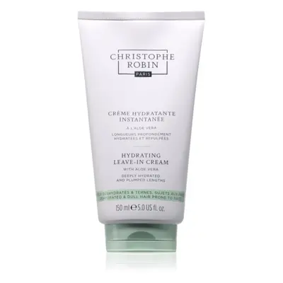 Christophe Robin Hydrating Leave in cream hajkrém a száraz és törékeny haj fényéért 150 ml