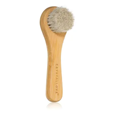 Crystallove Bamboo Face Brush tisztító kefe arcra 1 db